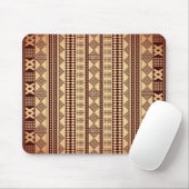 Ethnische Beschaffenheit Browns Mousepad (Mit Mouse)