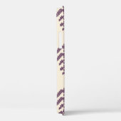 Ethnische Blätterhintergrundkunst Nahtloses Muster Case-Mate iPhone Hülle (Rückseite / Rechts)