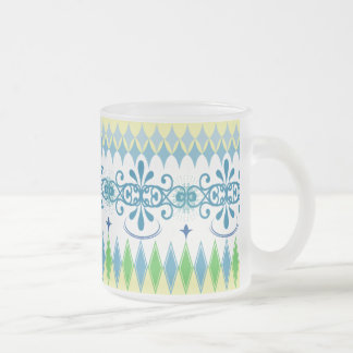 Ethnische blaue Tasse 02