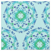 Ethnische Blumenkreis-Mandala /pattern. Stoff (Nahaufnahme)