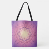 Ethnische BlumenMandala Tasche (Vorderseite)
