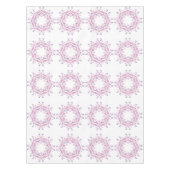 Ethnische Blumensteigungs-Mandala Tischdecke (Vorderseite)