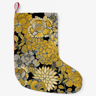 Ethnische Blüte: Creative Paisley Texture. Kleiner Weihnachtsstrumpf