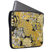 Ethnische Blüte: Creative Paisley Texture. Laptopschutzhülle (Vorne Rechts)