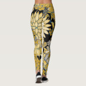 Ethnische Blüte: Creative Paisley Texture. Leggings (Rückseite)