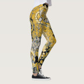 Ethnische Blüte: Creative Paisley Texture. Leggings (Rechts)