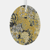 Ethnische Blüte: Creative Paisley Texture. Ornament Aus Glas (Vorderseite Rechts)