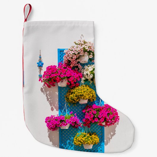 Ethnische Blüte: Gartenmauer Kleiner Weihnachtsstrumpf (Vorderseite)