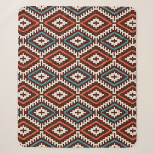 Ethnische Bohemisch modische nahtlose Ornamente Sherpadecke