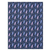 Ethnische Boho Art-Federn Tischdecke (Vorderseite)