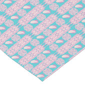 Ethnische Boho Federn Kurzer Tischläufer (Ecke)