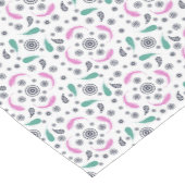 Ethnische Boho Federn Kurzer Tischläufer (Ecke)