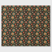 Ethnische Brocken nahtlos Muster Geschenkpapier (Flach)