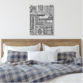 Ethnische Einrichtung 6 Leinwanddruck (Insitu (Schlafzimmer))
