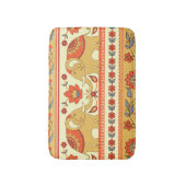 Ethnische Elefanten, Blume, nahtlose Muster. Badematte (Vorderseite Vertikal)