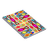 Ethnische Farben Notizblock (Rechte Seite)