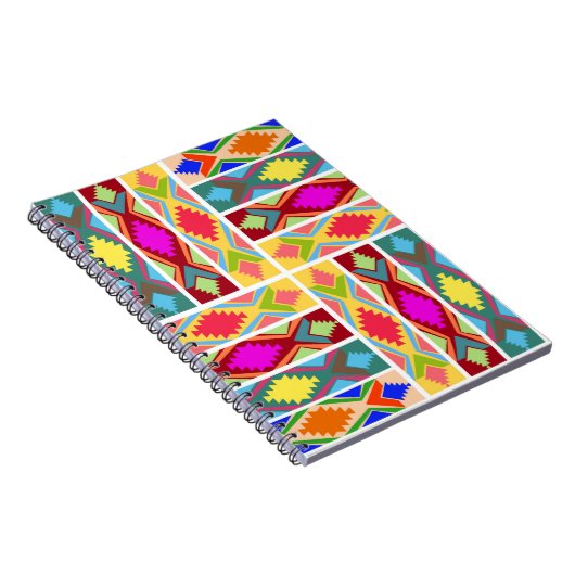 Ethnische Farben Notizblock (Rechte Seite)