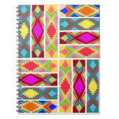 Ethnische Farben Notizblock (Vorderseite)