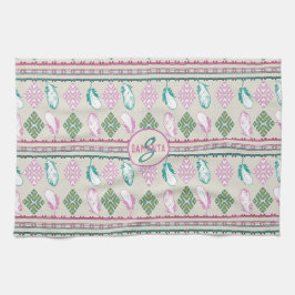 ethnische Federn im Südwesten Geschirrtuch