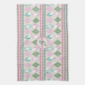 ethnische Federn im Südwesten Geschirrtuch (Vertikal)