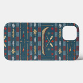 Ethnische Fischerei Case-Mate iPhone Hülle (Rückseite (Horizontal))