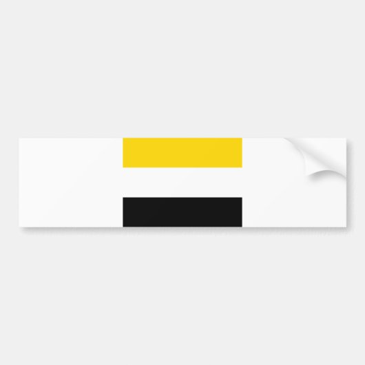 Ethnische Flagge Arawakan Garifuna Leute Autoaufkleber (Vorne)