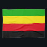 Ethnische Flagge der Bamileke-Nationalbewegung Geschirrtuch<br><div class="desc">Ethnische Flagge der Bamileke-Nationalbewegung</div>
