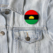 Ethnische Flagge der Biafra Button (Beispiel)