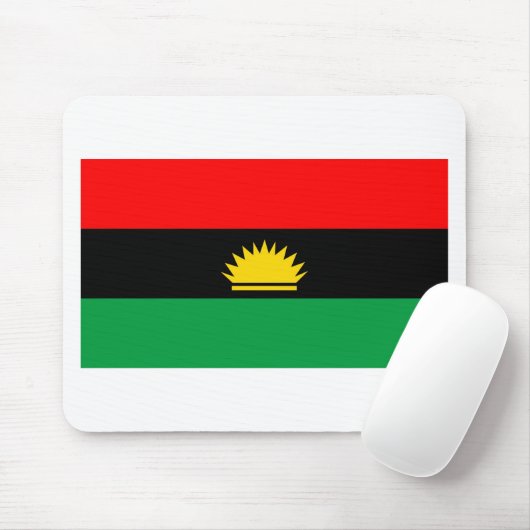 Ethnische Flagge der Biafra Mousepad (Mit Mouse)