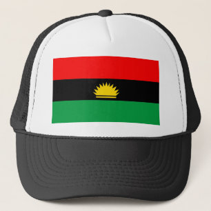 Ethnische Flagge der Biafra Truckerkappe