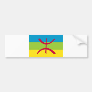 ethnische Flagge des Berber Autoaufkleber