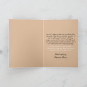 Ethnische Frau Schwangerschaft Begrüßung Karte (Innenseite)