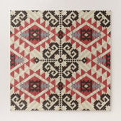 Ethnische Geometrie: Abstrakt nahtlos Puzzle (Horizontal)