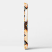 Ethnische Geometrie: abstraktes Musterdesign. Case-Mate iPhone Hülle (Rückseite / Links)