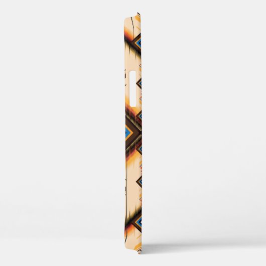 Ethnische Geometrie: abstraktes Musterdesign. Case-Mate iPhone Hülle (Rückseite / Rechts)