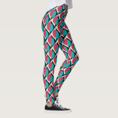 Ethnische Geometrie-Leggings Leggings (Rechts)