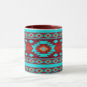 Ethnische geometrische Muster. Tasse (Zentrum)