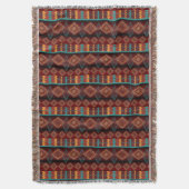 Ethnische geometrische Streifen südwestlich Decke (Vorderseite Vertikal)
