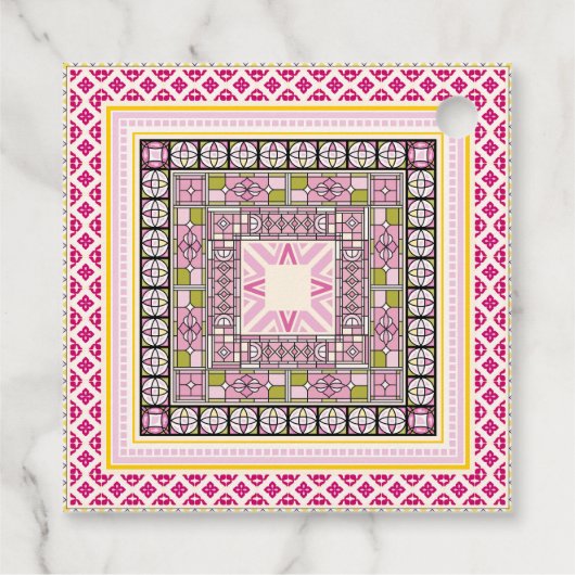 ethnische Grenze Geschenkanhänger (Rückseite)