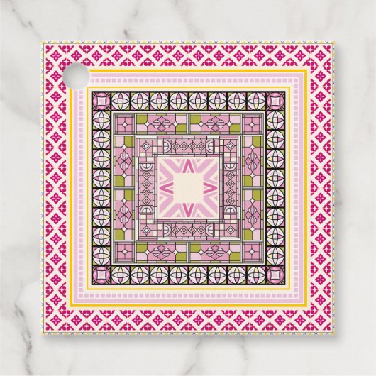 ethnische Grenze Geschenkanhänger (Vorderseite)