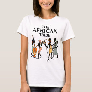 Ethnische Gruppen Afrikas   Der afrikanische Stamm T-Shirt