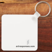 ethnische (indische) Brautdesigns Schlüsselanhänger (Rückseite)