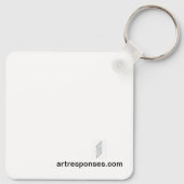 ethnische (indische) Brautdesigns Schlüsselanhänger (Rückseite)