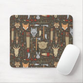 Ethnische Jagdmuster Mousepad (Mit Mouse)
