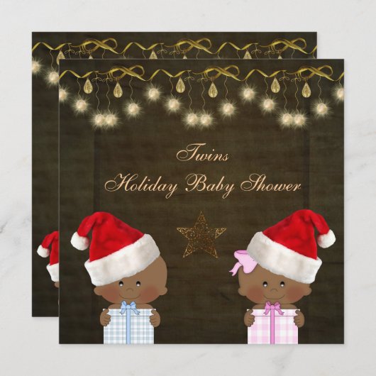 Ethnische Jungen-u. Einladung (Vorne/Hinten)