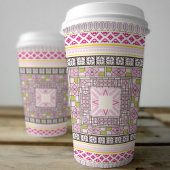 Ethnische Kunst Pappbecher