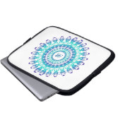 Ethnische Mandala. Laptopschutzhülle (Vorne Knopf)