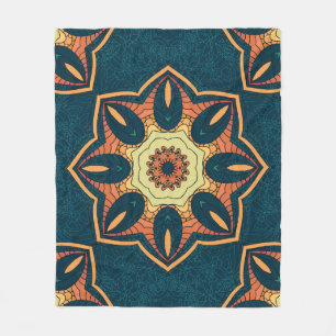 Ethnische Mandala: nahtlos Vintages Muster Fleecedecke