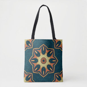 Ethnische Mandala: nahtlos Vintages Muster Tasche