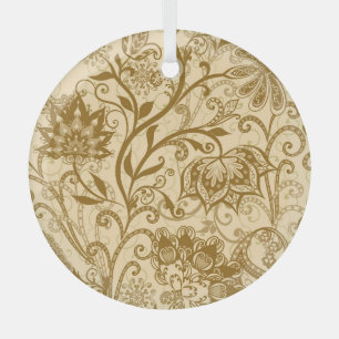 Ethnische Mandalas: indischer Stil Muster Ornament Aus Glas